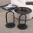 Lantern-shaped Metal End Table-425168271-425168270