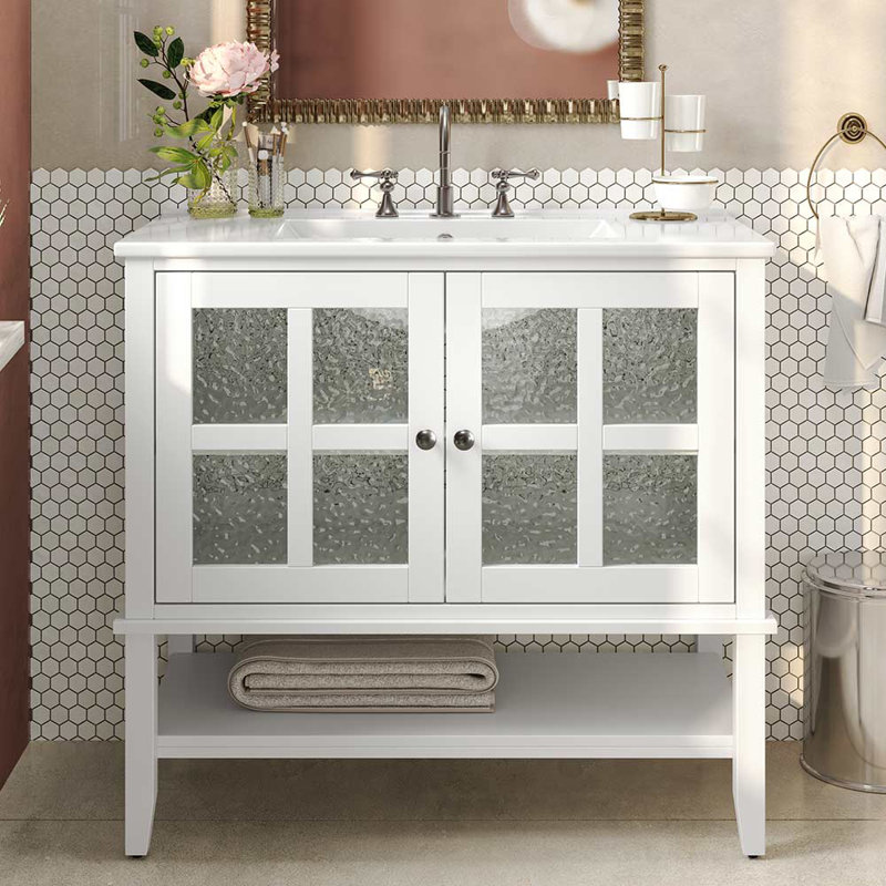Bathroom Vanity, White