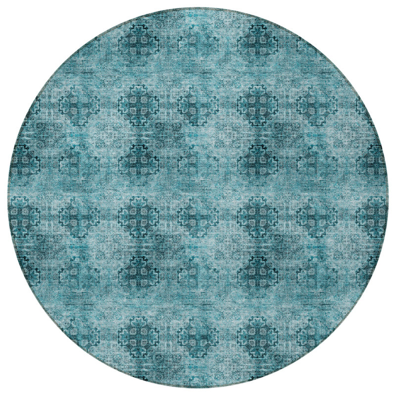 Tapis d'intérieur rond 8 pi