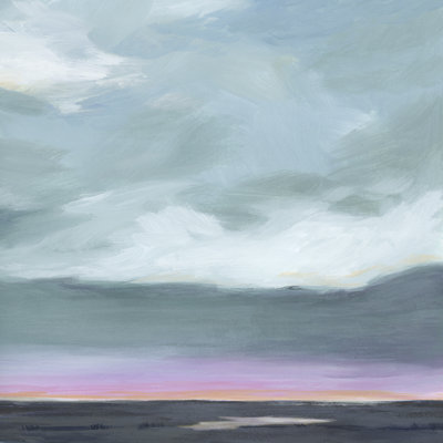 Amethyst Marsh II by Grace Popp - Wrapped Canvas Painting