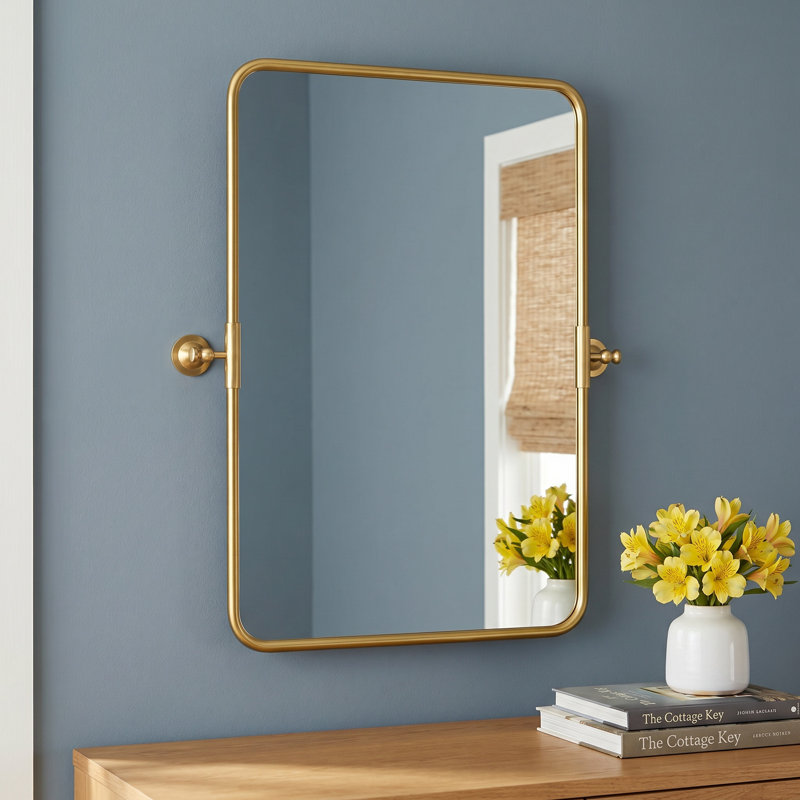 Dara Metal Rectangle Mirror, 30" x 25"