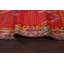Tapis persan Karabagh pré-1900 à teinture végétale antique noué à la main 5 po x 11 po