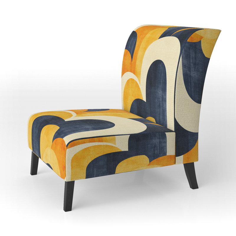 Fauteuil de chambre Abstract, Pantoufle sans accoudoirs