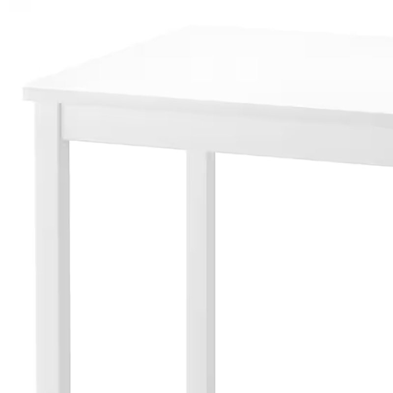 Ebern Designs Durable Children's Table for Creative Play, Puzzles and Games, White