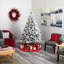 Arbre de Noël artificiel pin floqué-577171467