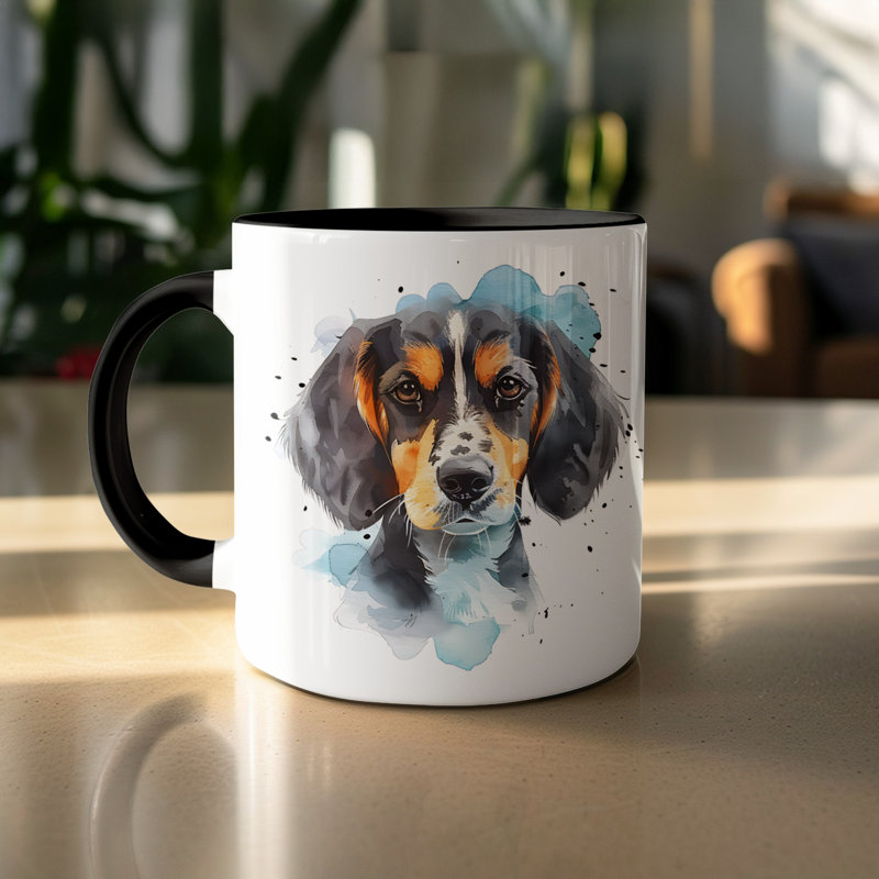 Ceramic Coffee Mug, 1, Black