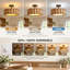 3-Light 35cm Flush Mount Ceiling Light