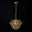 Lustre en cristal 3 lumières Glam