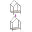  Support à bois de chauffage anthracite anthracite 15,7 x 9,8 x 23,6 po-821584835