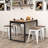 Avikrit Solid Wood 18" Short Stool-1061137227