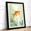 Goldfish in Still Water Coastal - Framed Print-743105774-743105775