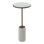 Short Cored Marble Table-Bronze