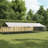 59.1'' H Galvanized Steel Yard Kennel With Door