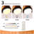 60-inch 3-blade solid wood ceiling fan light