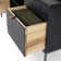 Trey Modular Filing Credenza in Black Wash Poplar