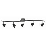 Ensemble de rail d'éclairage 5 lumières 48,38 "