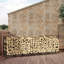 122cm W Metal Log Rack