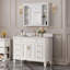 Armoire à pharmacie avec cadre en bois massif avec miroir et tablettes en bois l 24 po x H 30 po-1841709968-1841709971