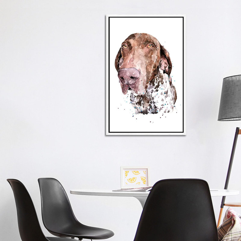 GSP I 1 Piece Painting on Canvas, 101.6 cm H x 66.04 cm W, White Framed
