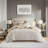 10 PCS Luxury Jacquard Comforter Set