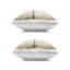 Coussin décoratif beige et gris 2 pièces par House of Rose-121833558