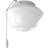 1-Light Universal Ceiling Fan Schoolhouse Light Kit-28784821
