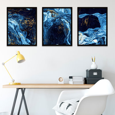 Marble Precious - 3 Piece Print Set