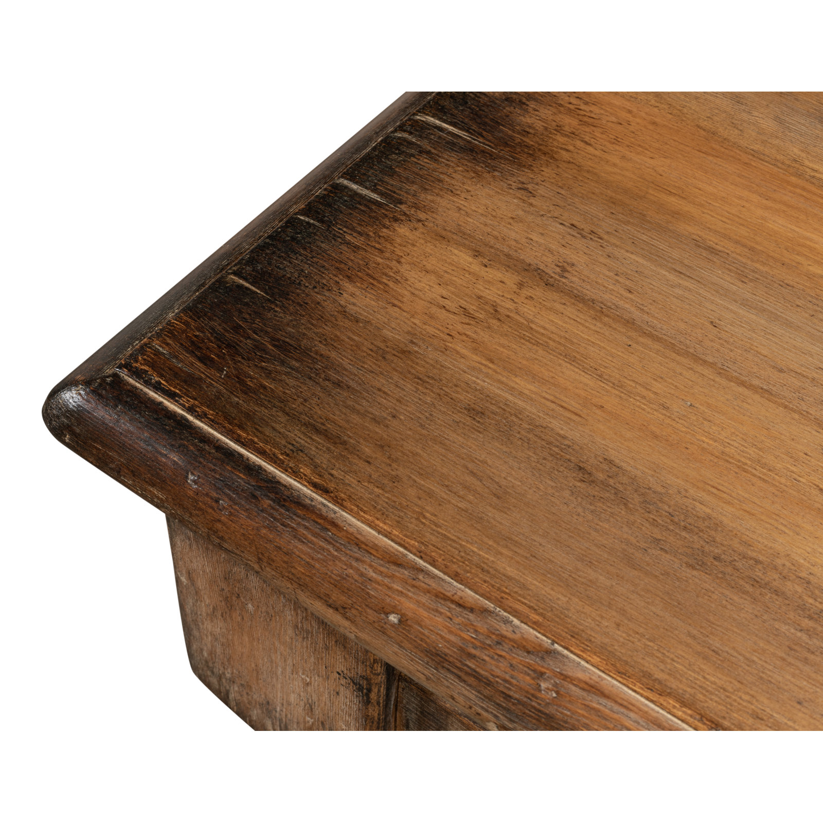 Hudson 73 " Pine Console Table, Brown