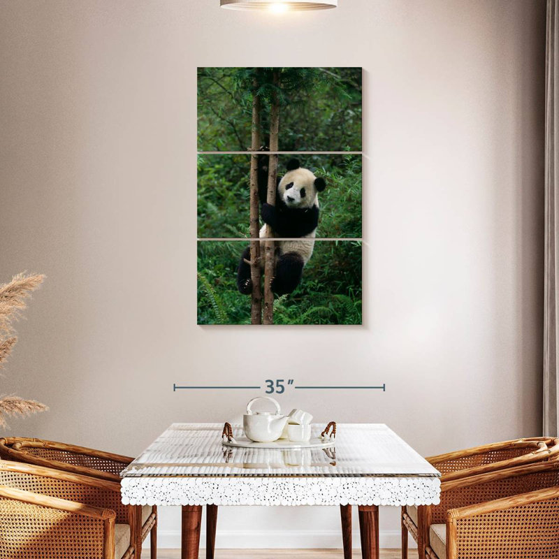 Brampt Climbing Panda, 45" H x 28" W