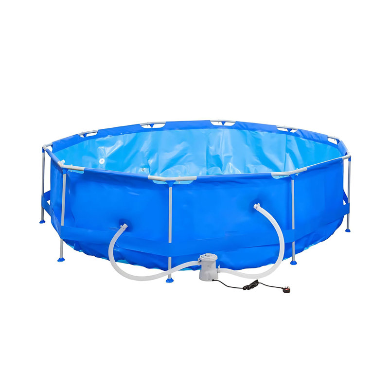 Charleah Giant Round Framed Inflatable Pool