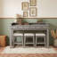 Solid Wood Top Dining Set-120004736