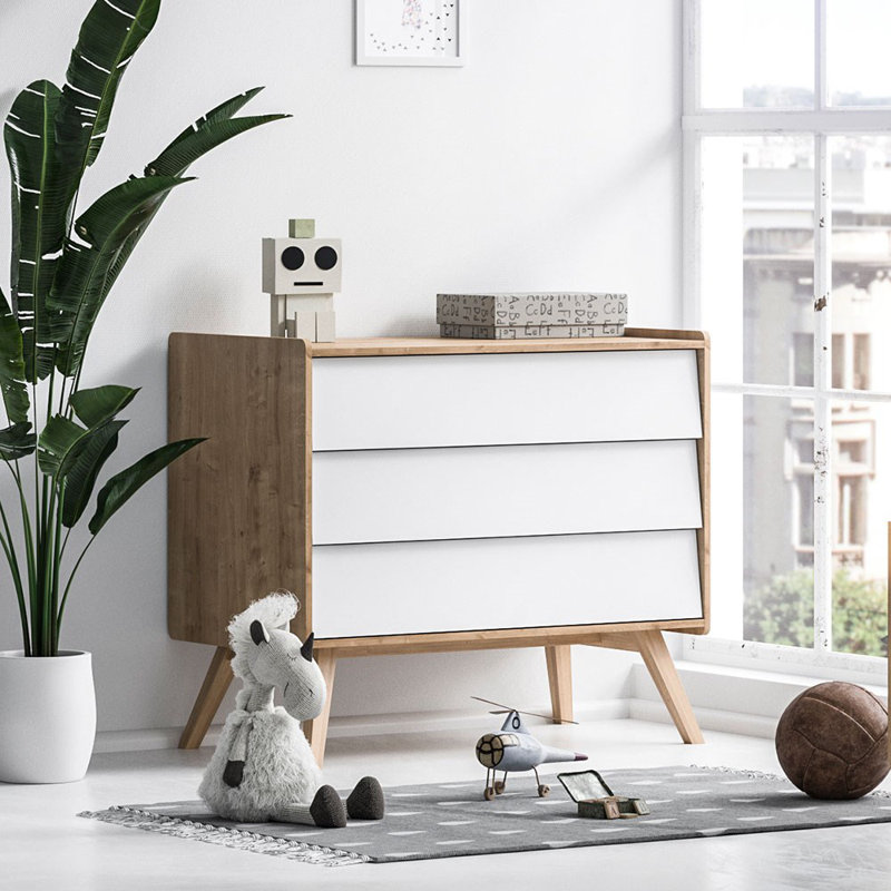 Antoine Changing Table, Oak/White