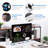 Audio-Visual Direct Yes Glass Freestanding Metal Glass Board-55794798