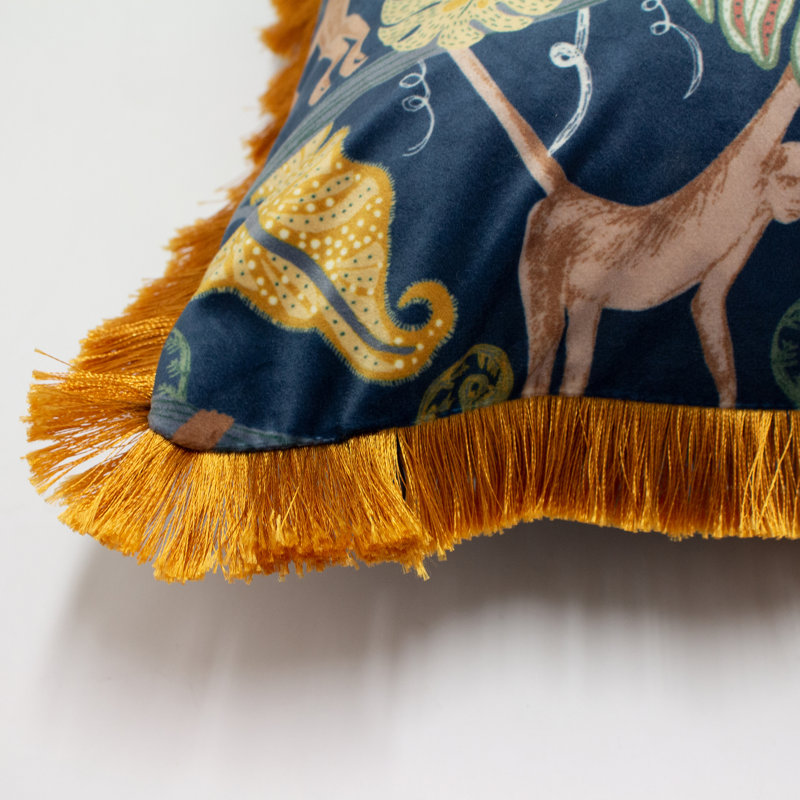 Furn Square Throw Cushion, Feather