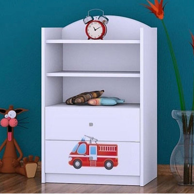 Lena 96cm H X 60cm W Transportation Kids Cube