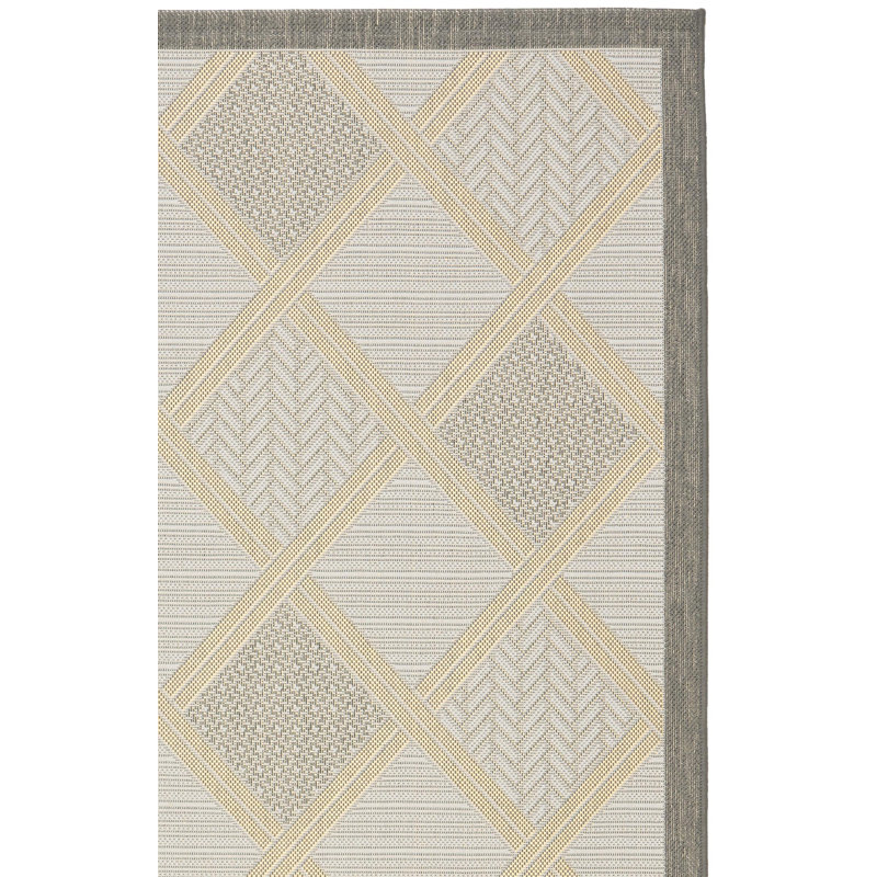 Tapis à motif géométrique Naomi, 5 pi 3 po x 7 pi 7 po