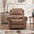 Brown Faux Leather selected
