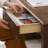 Black Walnut Color Rectangular Solid Wood desks-823639563