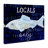 Locals Only with Fish Canvas Wall Art by Jetty Home, LLC-1474182069