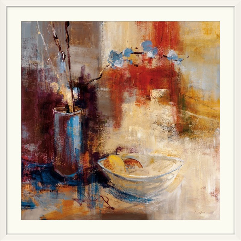 « i » par simon addyman, reproduction d’art Still Life, H 35 po x l 35 po x P 1,5 po, Toile