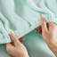 Drap simple 100% polaire 3 pièces Handfeel Cozy Pilling 2 pièces taies d'oreiller plates Lavable à la machine