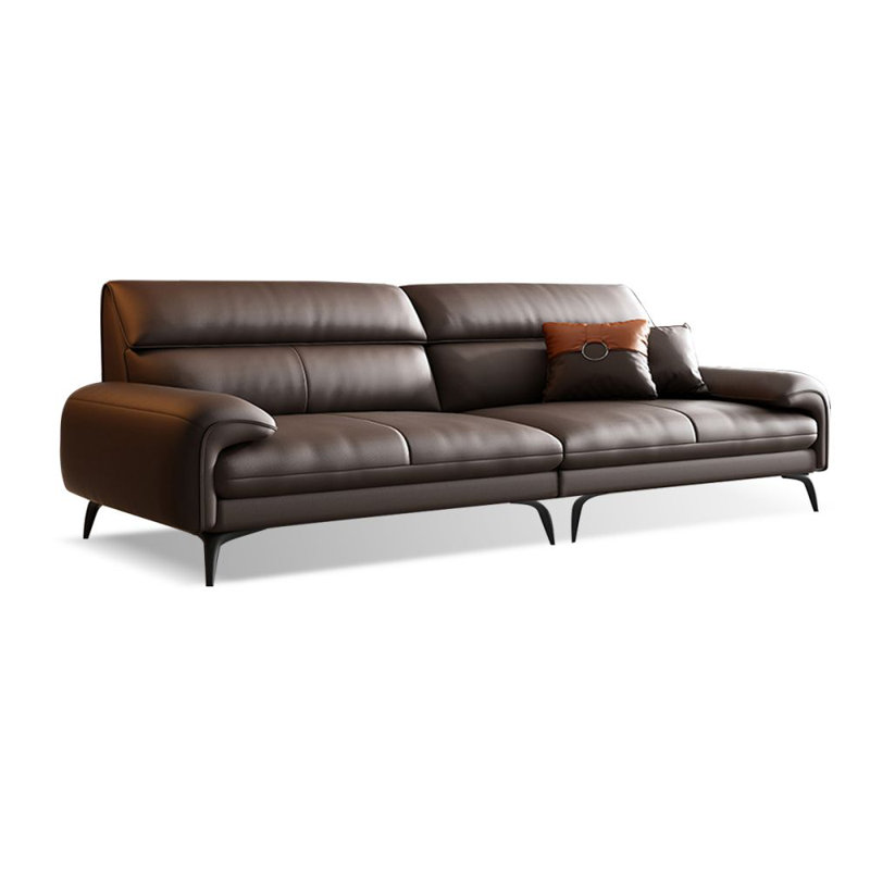Coussin de canapé modulaire en similicuir, 4, H 3,46 po x l 110,24 po x P 35,43 po