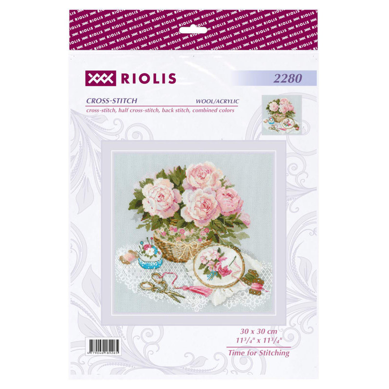 Time for Stitching R2280 - Kit de point de croix compté