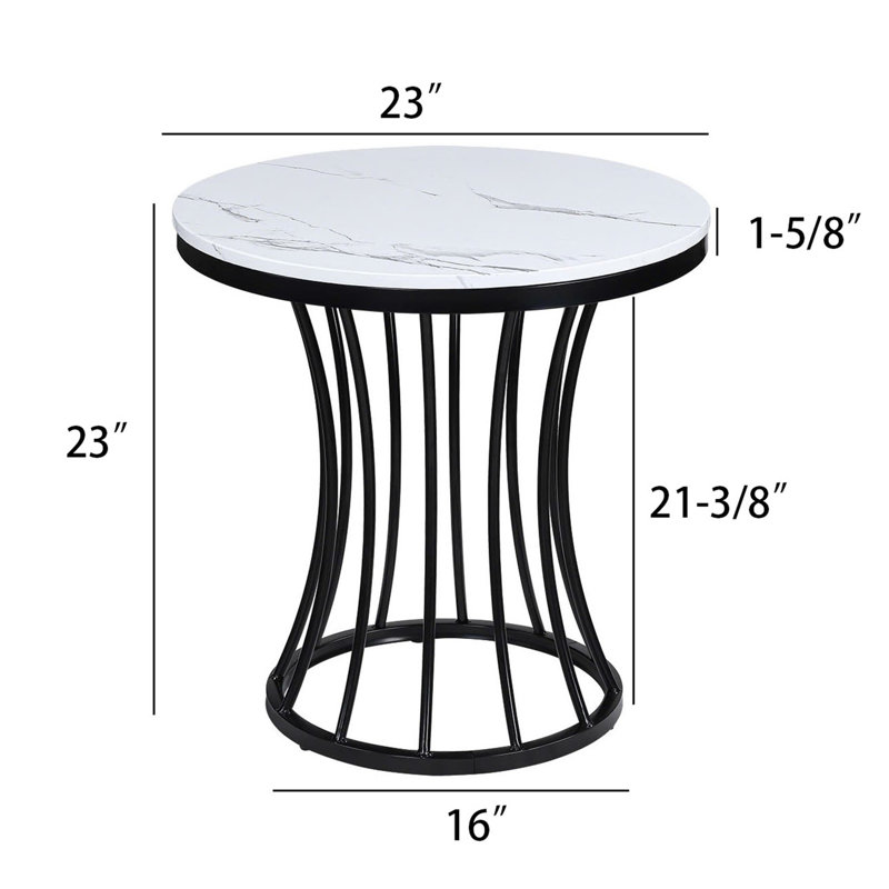 Ensemble de table basse 3 pièces, Noir