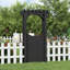 Wood Garden Arbour Trellis with Gate for Yard, Garden Decor-117553480