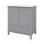 Meuble-lavabo 30 po avec lavabo et armoire de rangement multifonctionnelle avec portes et tiroir-950246520