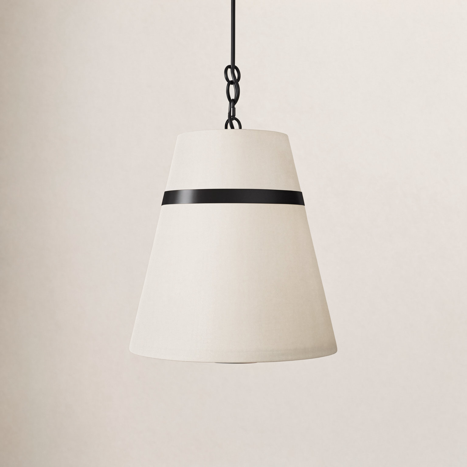 Rory 3 Light Dimmable Pendant, Aged Iron, 87.5'' H x 18'' W x 18'' D, 3 Light