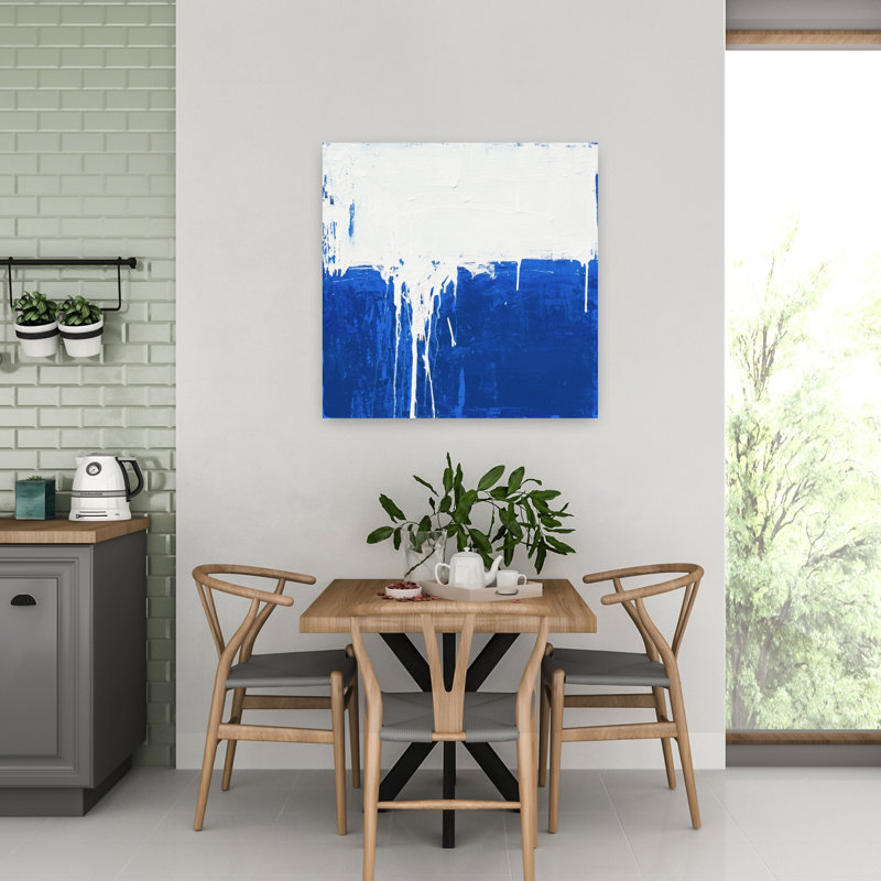 Escape Abstract Art contemporain, H 32 po x l 32 po