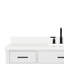 Meuble-lavabo simple en bois massif Tidworth avec plateau en quartz blanc de 1,5 po-1171835466-1205209737