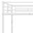 Full Over Full Metal Bunk Bed, Metal Bunk Bed Frame With Ladder And Guardlails, Split Into 2 Beds-1375361726